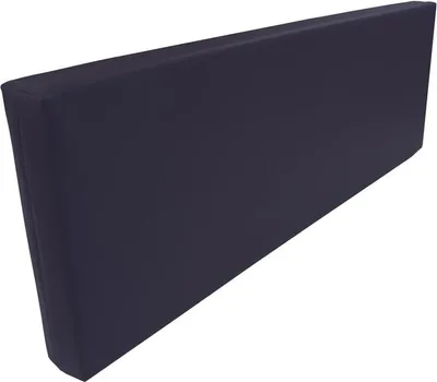 Produktbild von Rueckenlehne - Rueckenkissen für Palettenkissen (120x43x10cm (Royal) MATRATZEN KISSEN Mit Kunstleder flammhemmend MVSS 302 - UV stabilisiert - SCHAUMSTOFF FÜR EUROPALETTEN Kissen