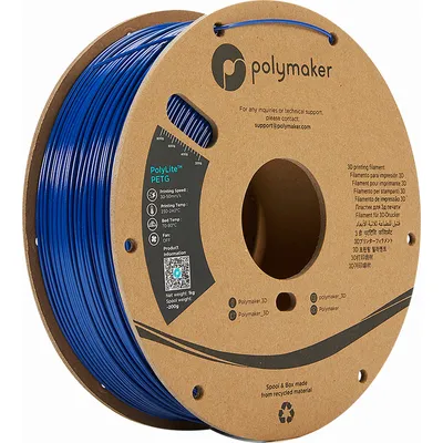 Zdjęcie produktu dla Filament PETG, 1,75 mm, niebieski, 1 kg