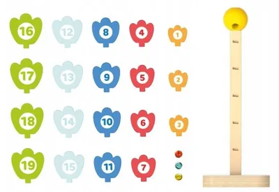 Produktbild von Playtive Motorikspielzeug, aus Echtholz (Klangturm) - gut