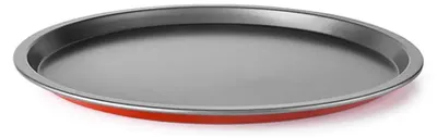 Immagine prodotto di Teglia per pizza Ibili-Karamel, Acciaio al carbonio, 32x1,8 cm, nero/rosso