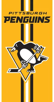 Imagen del producto de Toalla de secado NHL Pittsburgh Penguins, modelo Prestige, 70x140 cm