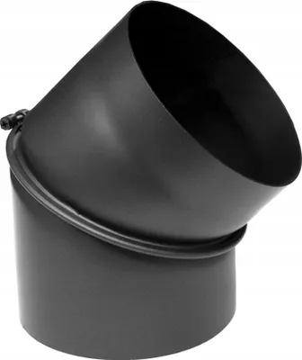 Produktbild von Stahlkrümmer für Herdanschluss 120 mm 45 Grad