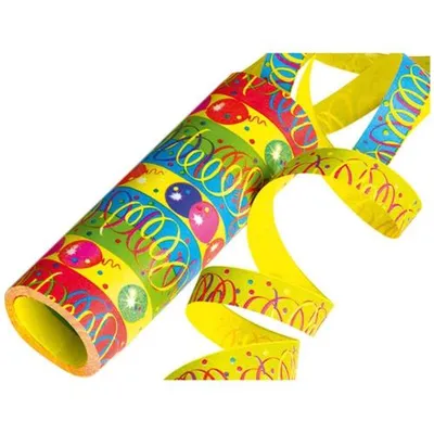 Produktbild von 1 Rolle Riesenluftschlangen, bunte Ballons, flammhemmend