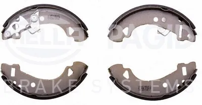 Produktbild von HELLA Bremsbackensatz Trommelbremse Hinten für FIAT Panda Schrägheck (141) 185mm 8DB 355 001-471