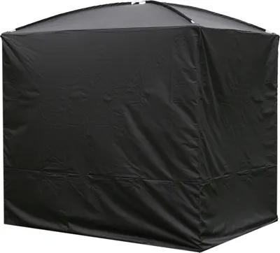 Produktbild von HOME DELUXE - Abdeckung - Gartenliege PROVENCE, Maße 236 x 180 x 210 cm, Farbe: Schwarz I Hollywoodschaukel Sonnenliege Schaukelliege