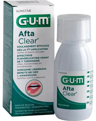 Productafbeelding van Gum Aftaclear mondwater (120 ml)