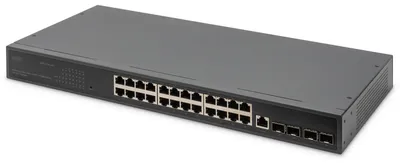 Image de DIGITUS DN-80223 DIGITUS Commutateur Gigabit Ethernet 19", 24 ports