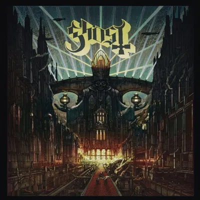 Zdjęcie produktu dla Ghost - Meliora Deluxe (Anniversary Edition) (Neon Green Coloured) (2 LP)