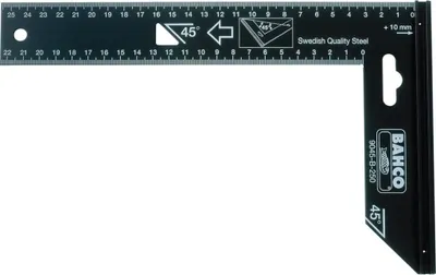 Produktbild von Präzisionswinkel Zimmermannswinkel Messwinkel Schreinerwinkel 250/300mm