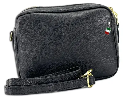 Produktbild von Florence Leder Tasche Umhängetasche schwarz OTF809S