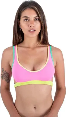 Zdjęcie produktu dla Hurley Around The Block Pull On Bikini Top Multicoloured XS Damskie Wielokolorowy XS