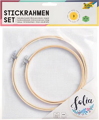 Produktbild von Folia Stickrahmen 2er-Set 21406196189
