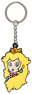 Produktbild von Paladone Products PP16657NN - Super Mario Schlüsselanhänger Princess Peach PVC 6 cm - Neu
