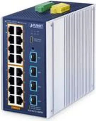 Immagine prodotto di Planet Technology Corp. IGS-4215-16P4X Planet Industrial L2+ 16-Port Managed Switch IGS-4215-16P4X