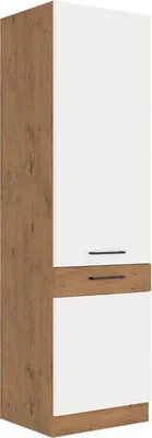 Obrázok produktu pre Skriňa na vstavanú chladničku VANYA - šírka 60 cm, biela / dub lancelot