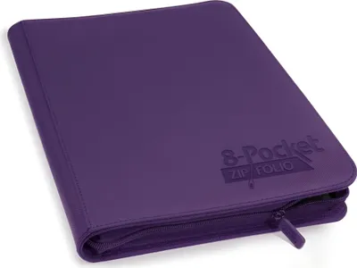 Produktbild von Ultimate Guard Zipfolio 320 - 16-Pocket XenoSkin Violett