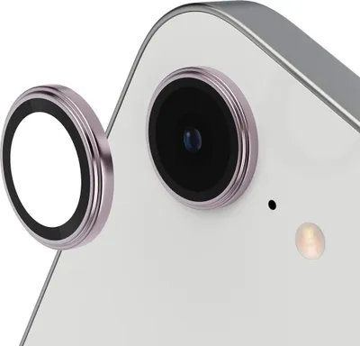 Zdjęcie produktu dla TUNIQ – osłona obiektywu do iPhone'a 16e – szkło hartowane – różowa