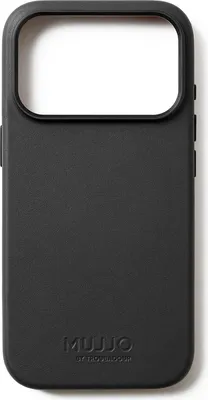 Immagine prodotto di Custodia per iPhone 17 Pro, Mujjo Custodia in pelle per MagSafe, Nero