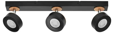 Image de LEDVANCE DECOR SPOT PLUTO, 14,4W, 960lm, noir, spot, têtes réglables, utilisation polyvalente, spot intérieur, couleur de lumière blanc chaud, optique de haute qualité, montage facile
