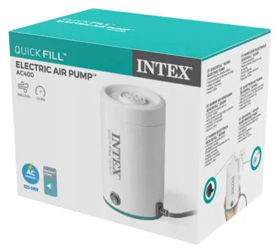 Produktbild von INTEX 66646 - Elektrische Luftpumpe - Quickfill AC400 (220-240V)