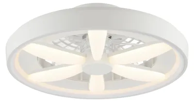 Produktbild von Brilliant LED Deckenleuchte mit Ventilator Gaiano Ø 48 cm 48 W weiß