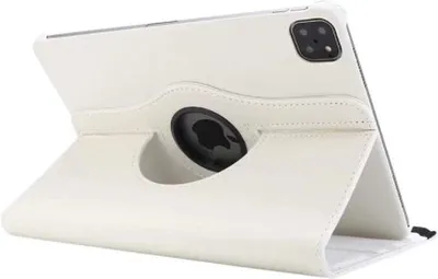 Immagine prodotto di Custodia per tablet  compatibile con la prima generazione (2015) e la seconda generazione (2017) – 12,9 pollici – Supporto girevole a 360 gradi – Bianco