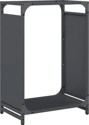 Produktbild von Brennholzregal Anthrazit 44x28x65 cm Kaltgewalzter Stahl