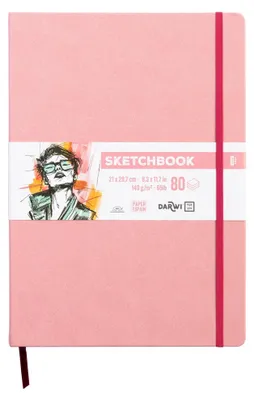 Immagine prodotto di Darwi For You DF80021290009C - Quaderno a fogli mobili, formato A4 (21x29,7 cm), 140g, 80 fogli