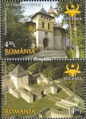 Produktbild von Briefmarken Rumänien 2013 Mi 6709-6710 (kompl.Ausg.) postfrisch Suceava