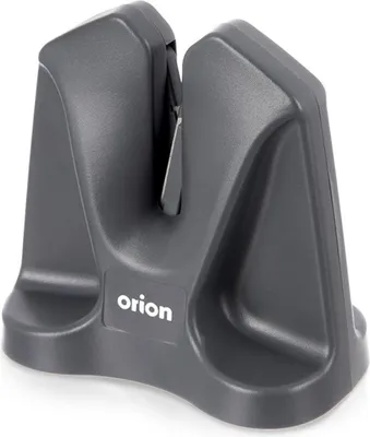 Produktbild von Orion | Messerschärfer - 2in1 - für Stahl- und Keramikmesser - Automatischer Schleifwinkel - 9,5x5,5x9,5 cm