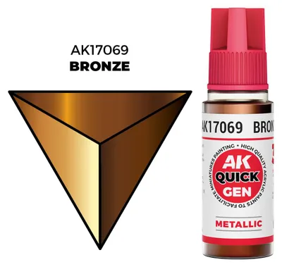 Immagine prodotto di AK Interactive AK17069 - Colori Generici - Bronzo (18 ml) - Nuovo