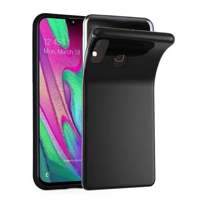 Zdjęcie produktu dla Cadorabo DE-125022, Samsung, Samsung Galaxy A40, Czarny