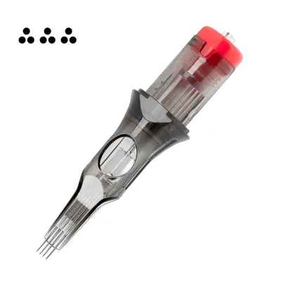 Produktbild von El Cartel V2 Tattoo-Kartusche 3RLX Long Taper 10 Stk