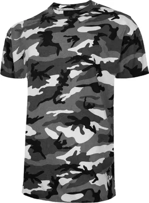 Produktbild von Sahara T145 T-Shirt aus Baumwolle 145 g/m² Schnee-Tarnfarbe 3XL