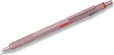 Produktbild von rotring Druckkugelschreiber 600 metallic-roségold
