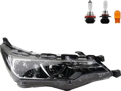 Zdjęcie produktu dla Johns, reflektor prawy + żarówka pasująca do Toyoty Corolla E18 z LWR 07/16-