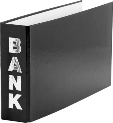 Produktbild von Bankordner / 140x250mm / für Kontoauszüge / Farbe: schwarz