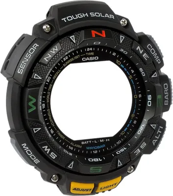 Produktbild von Casio Pro-Trek PRG-240 | Gehäuse CASE/CENTER ASSY schwarz 10390598