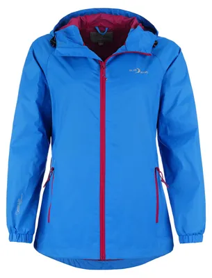 Produktbild von Blue Wave Damen Funktionsjacke Fabienne - Outdoor-Jacke Regenjacke Wander- und Fahrradjacke in Azurblau Größe 40