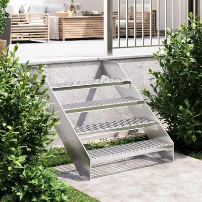 Immagine prodotto di vidaXL Gradino in griglia 80x24x7 cm Acciaio zincato
