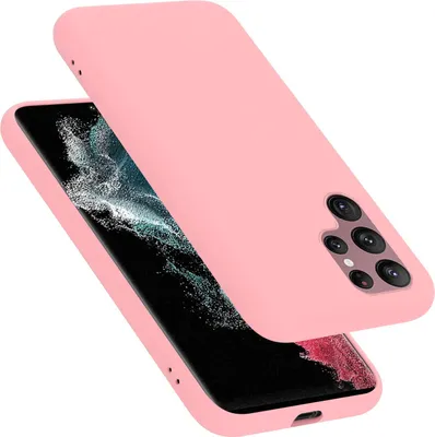 Produktbild von Cadorabo Schutzhülle für Samsung Galaxy S22 ULTRA Hülle in Rosa Handyhülle Case Cover TPU Etui