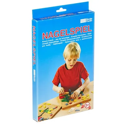 Produktbild von Kids at Work Holz-Nagelspiel für Kinder - kreatives Spielzeug