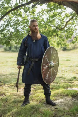 Produktbild von Tunika mit Bordüre "Halvor" Blau XL