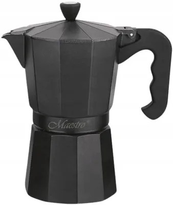 Zdjęcie produktu dla Kawiarka na 6 filiżanek MR-1666-6-BLACK MAESTRO