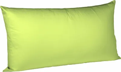 Produktbild von Fleuresse Mako-Satin-Kissenbezug uni colours apfelgrün 7041