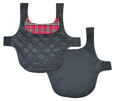 Productafbeelding van MI&DOG Gewatteerde twill-hondenjas in kleur, maat M, wintermodel, gevoerd, gemakkelijk aan te trekken