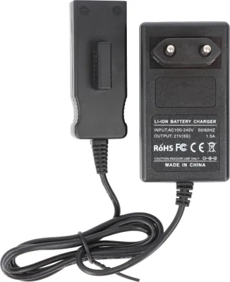 Produktbild von Ladegerät passend für Gardena 008A231, nur passend für Gardena 18V 008A231 Li-Ion Akku, Ladestrom 0,8A