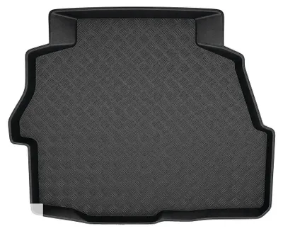 Produktbild von Kofferraummatte, maßgeschneidert, langlebiges Gummi-Material, schwarz