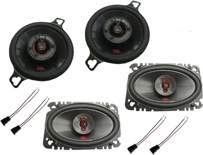 Produktbild von JBL Lautsprecher Set vorne + hinten für VW Golf 2 II Polo 86C "2F" Komplett