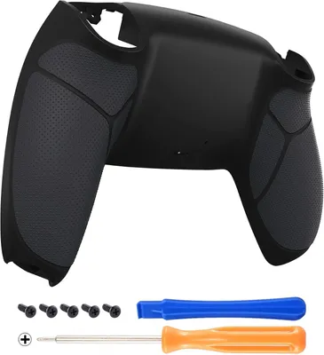 Productafbeelding van Achterschaal met Rubbergrip - Geschikt voor PS5 Controller - Vervanging